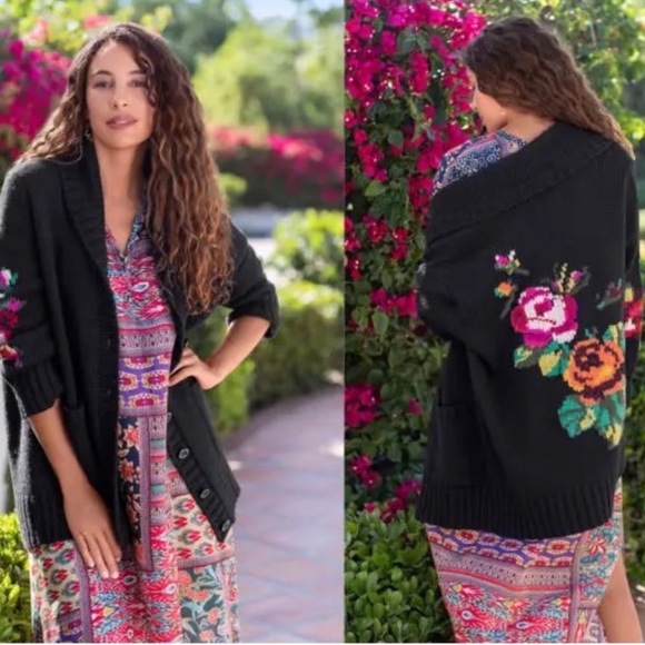 Johnny Was Rosemary Cardigan - Picture 4 of 4